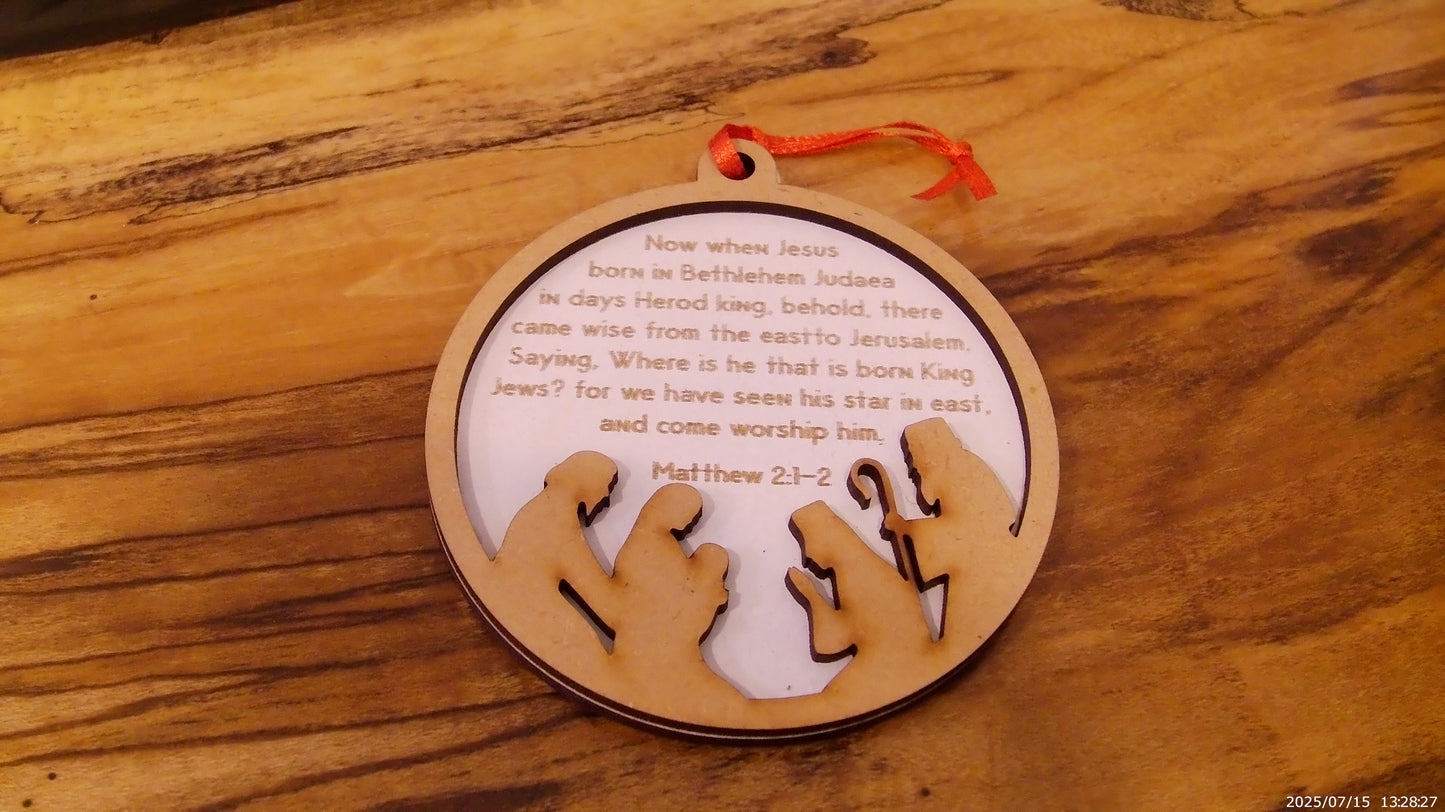 Bible Verse Ornaments