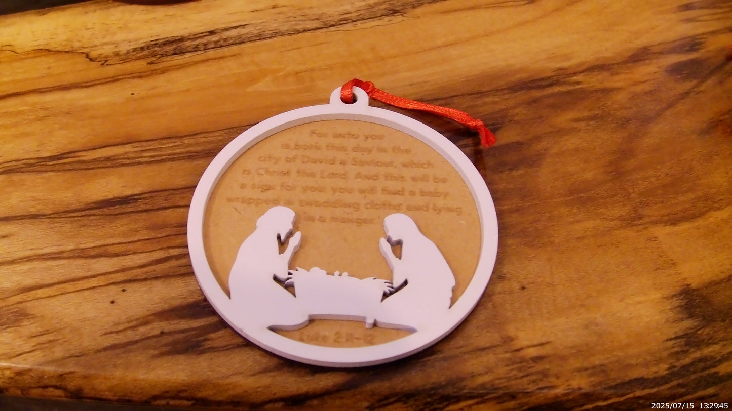 Bible Verse Ornaments