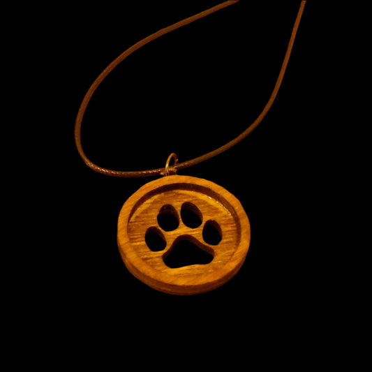 Paw Print Necklace